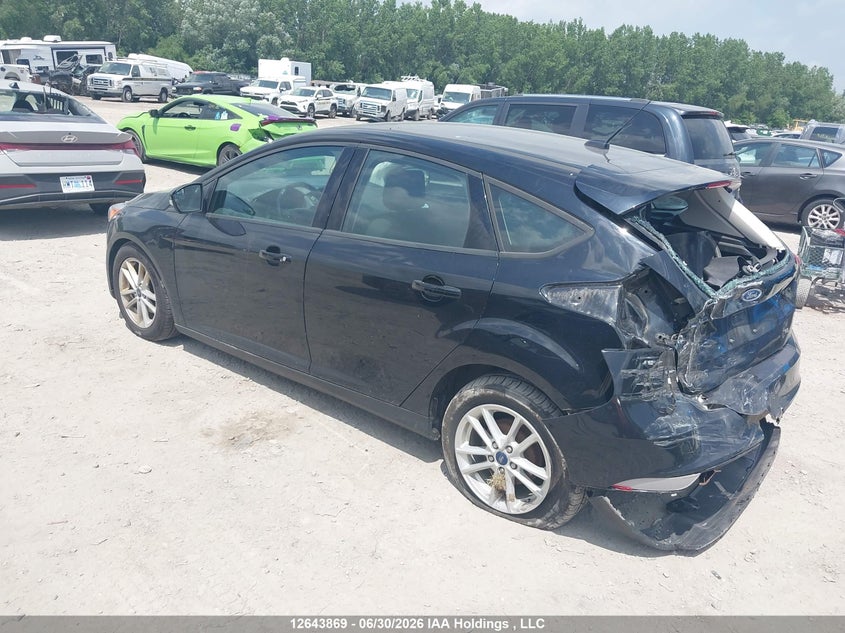 2018 Ford Focus Se VIN: 1FADP3K2XJL213640 Lot: 12643869