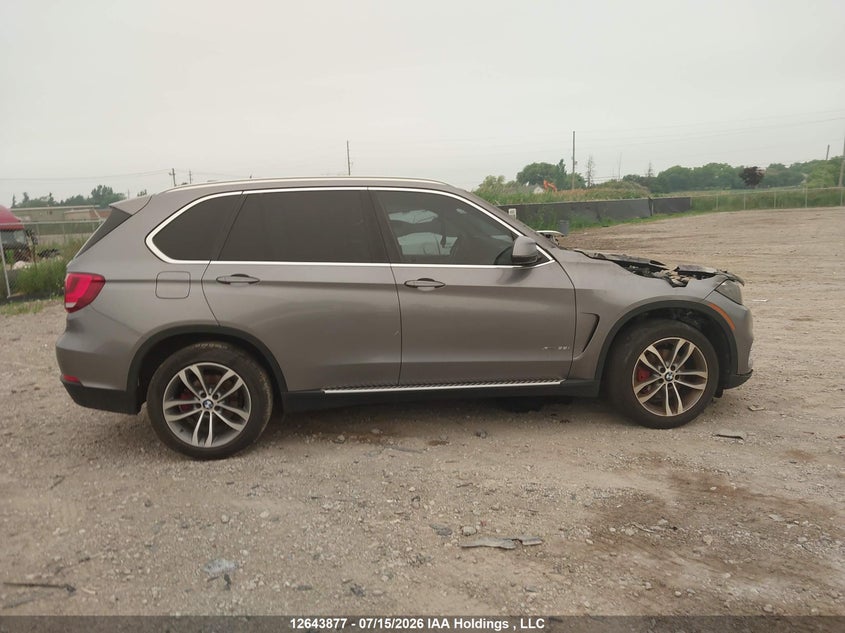 2015 BMW X5 SPORT UTILITY VEHICLE 3.0L I-6 DI, DOHC, VVT, TURBO, 300HP