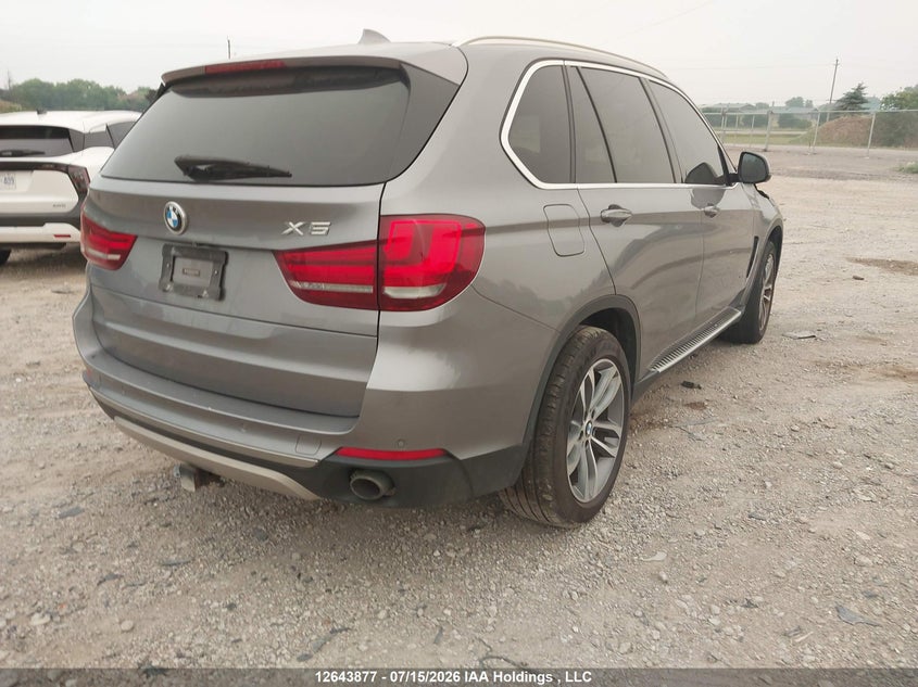 2015 BMW X5 SPORT UTILITY VEHICLE 3.0L I-6 DI, DOHC, VVT, TURBO, 300HP