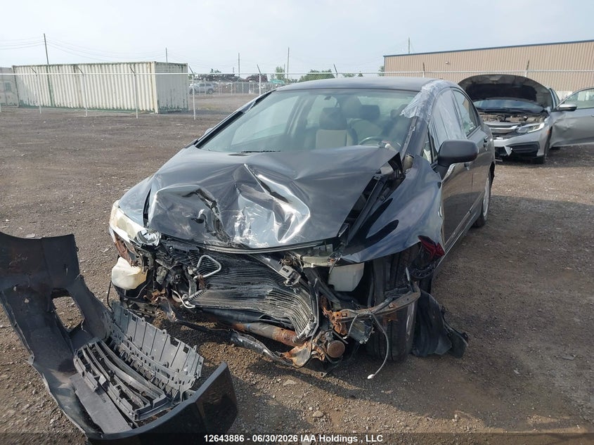 2011 Honda Civic, Front, IAAI, VIN 2HGFA1F40BH002709 — photo 2