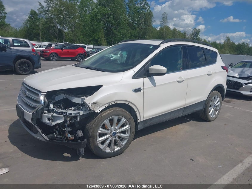 2019 Ford Escape, Удар спереди, IAAI, VIN 1FMCU9HD0KUC38077 — фото 2
