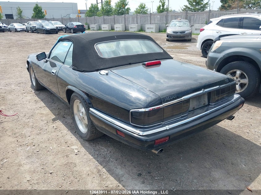 1995 JAGUAR XJS CABRIO 4.0L I6 FI DOHC 24V F