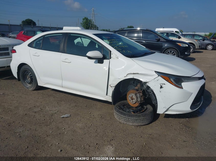 2020 Toyota Corolla L VIN: 5YFBPRBE4LP078485 Lot: 12643912