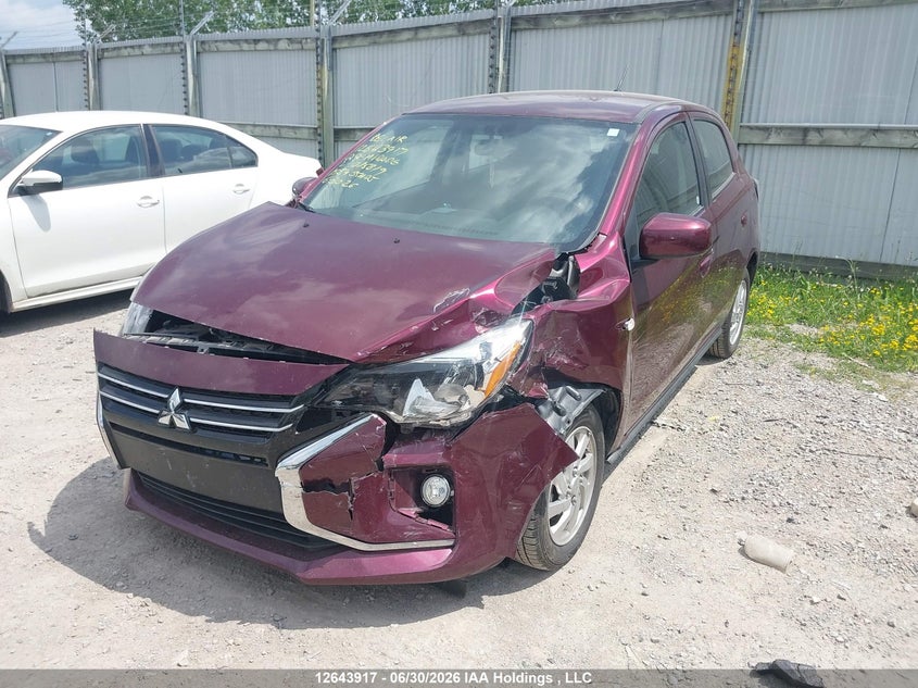 Vin: ml32auhj0rh015819, lot: 3045076, mitsubishi mirage 20242