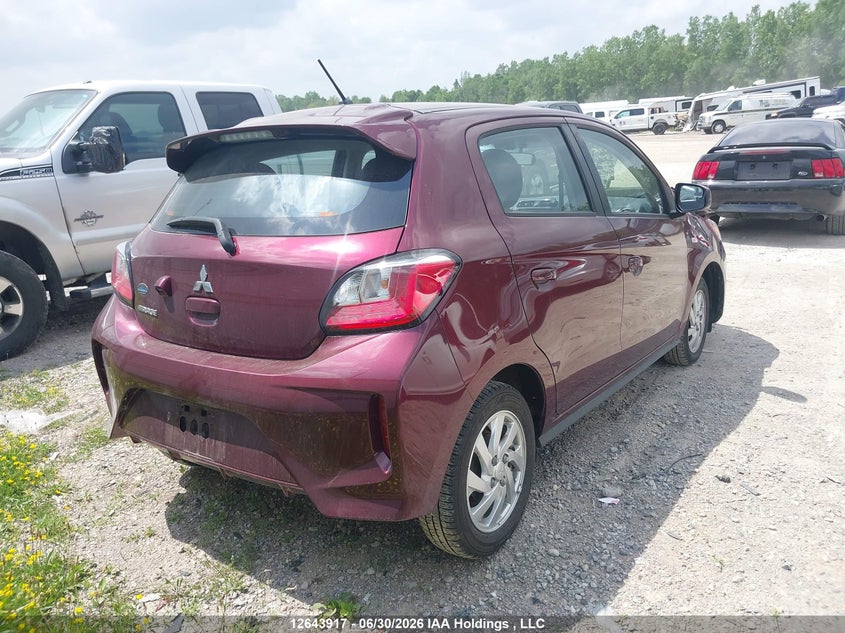 Vin: ml32auhj0rh015819, lot: 3045076, mitsubishi mirage 20244