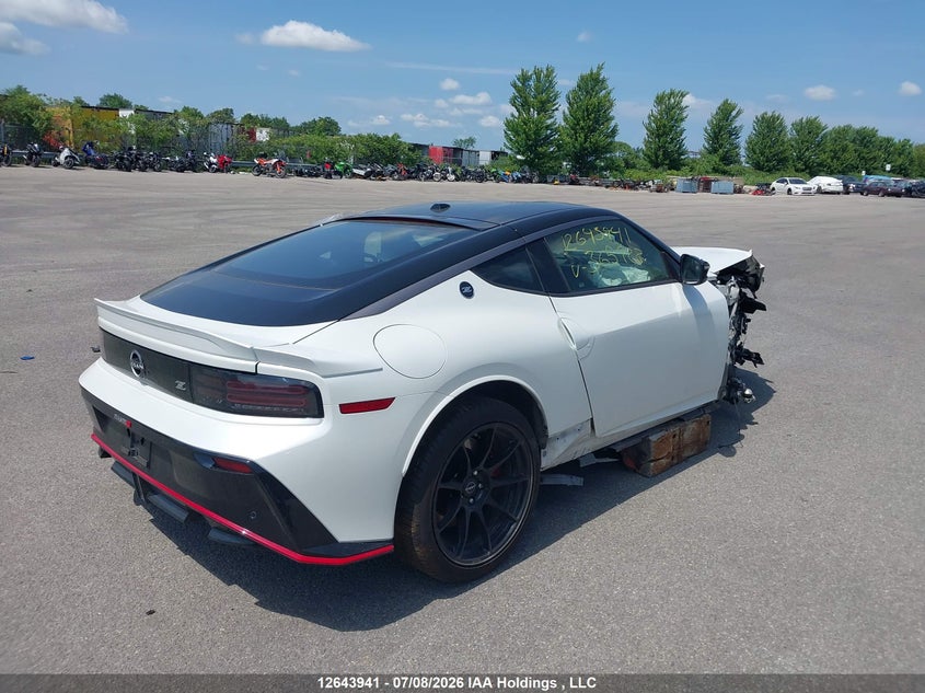 Vin: jn1bz4ch6rm365928, lot: 3045100, nissan z nismo 20244