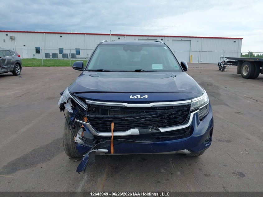 2022 Kia Seltos Sx Turbo W/Black Interior/Sx Turbo W/Burgundy Interior VIN: KNDETCA24N7264013 Lot: 12643949