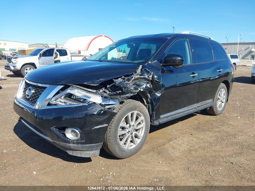 Vin: 5n1ar2mm0ec644277, lot: 3045132, nissan pathfinder s/sv/sl/platinum 20142