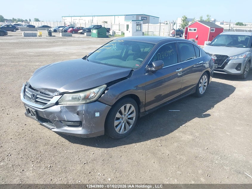 Vin: 1hgcr2f89ea810743, lot: 3045140, honda accord exl 20142