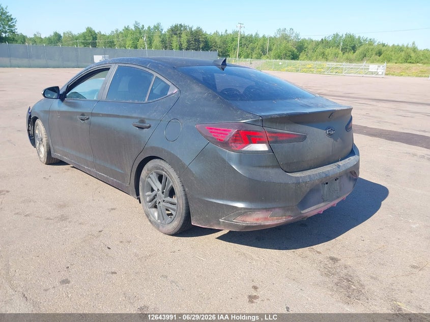 Vin: kmhd84lf7lu903014, lot: 3045151, hyundai elantra preferred with sun and safety package auto ivt 20203