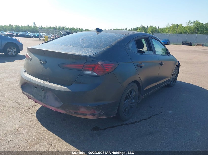 Vin: kmhd84lf7lu903014, lot: 3045151, hyundai elantra preferred with sun and safety package auto ivt 20204