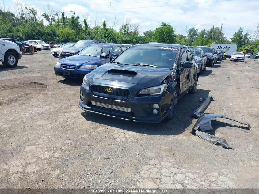 2017 Subaru WRX, Левый бок, IAAI, VIN JF1VA1G67H9821046 — фото 2