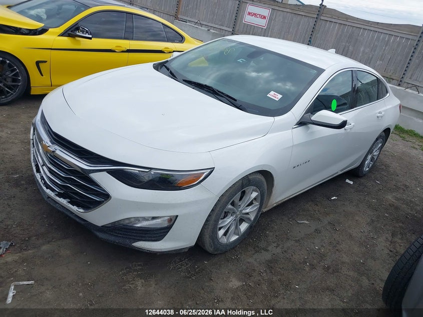 2022 Chevrolet Malibu Lt, Изъятое, IAAI, VIN 1G1ZD5ST8NF179126 — фото 2
