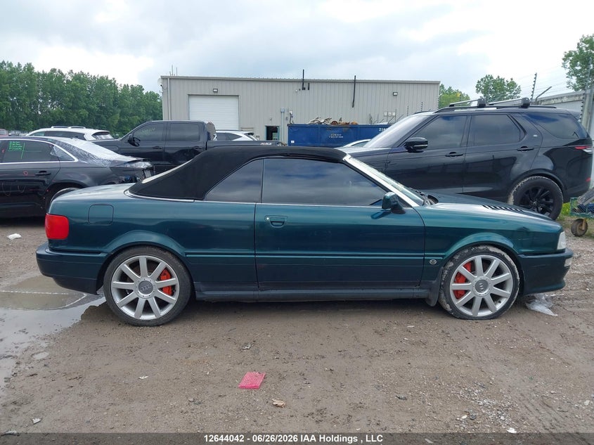 1994 AUDI CABRIOLET CABRIO 2.8L V6 FI SOHC 12V F2