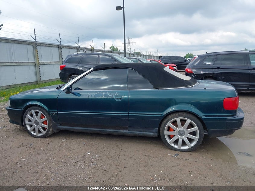 1994 AUDI CABRIOLET CABRIO 2.8L V6 FI SOHC 12V F2