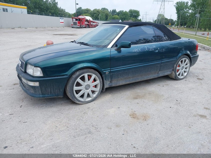1994 AUDI CABRIOLET CABRIO 2.8L V6 FI SOHC 12V F2