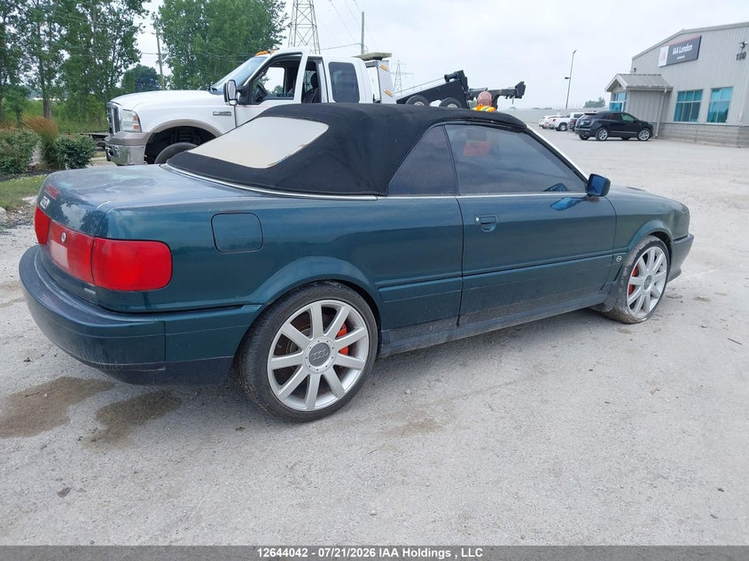 1994 AUDI CABRIOLET CABRIO 2.8L V6 FI SOHC 12V F2
