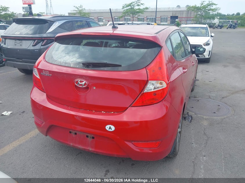 2017 Hyundai Accent Se VIN: KMHCT5AE4HU310034 Lot: 12644046