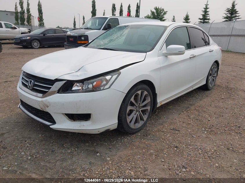 Vin: 1hgcr2f51da801507, lot: 3045225, honda accord sport 20132