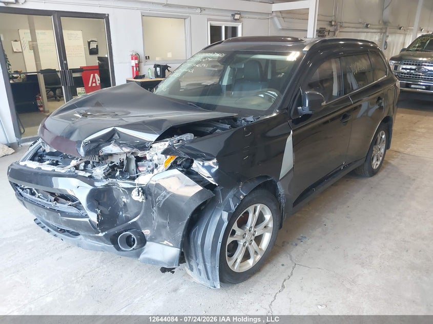 Vin: ja4jz4ax8ez605183, lot: 3045248, mitsubishi outlander gt 20142