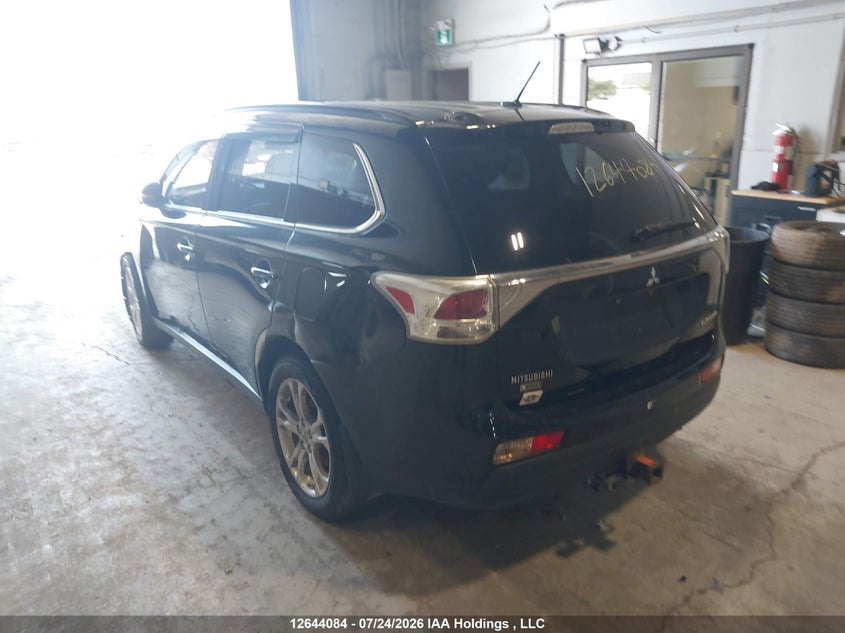 Vin: ja4jz4ax8ez605183, lot: 3045248, mitsubishi outlander gt 20143