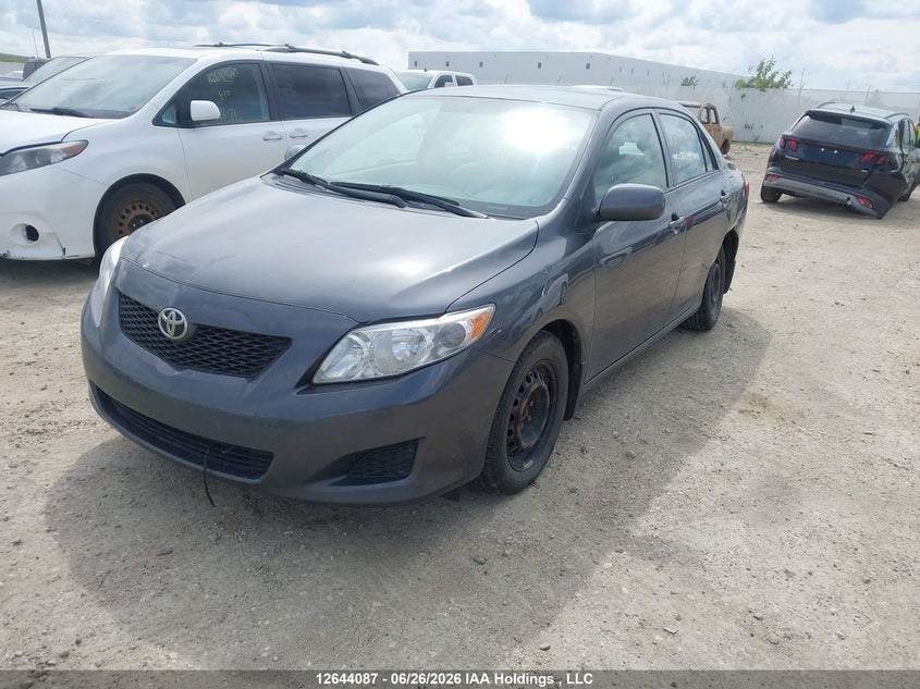 2009 Toyota Corolla, Left Rear, IAAI, VIN 2T1BU40E69C159060 — photo 2