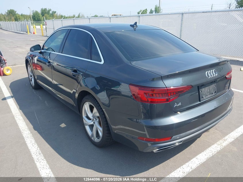 Vin: waubnaf47kn005094, lot: 3045260, audi a4 progressiv 20193