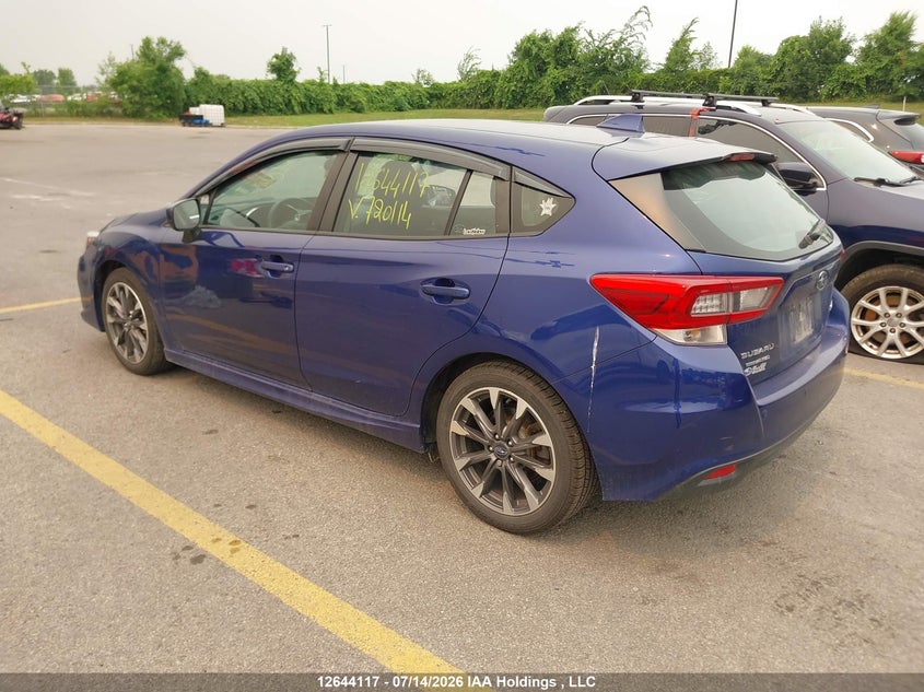 Vin: 4s3gtag63n3720114, lot: 3045281, subaru impreza sport with eyesight 5-door 20223