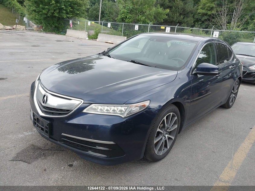 2015 Acura TLX, Front, IAAI, VIN 19UUB3F50FA801712 — photo 2