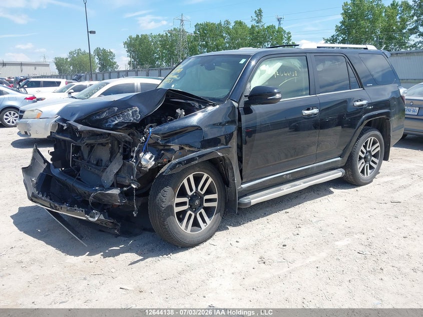 Vin: jtebu5jr5j5497263, lot: 3045302, toyota 4runner sr5 20182