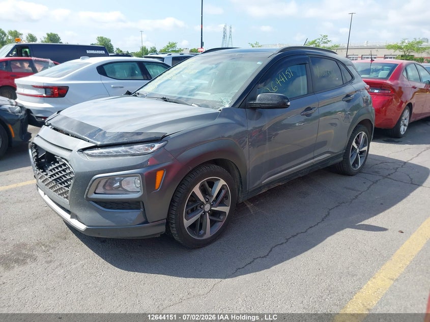 2021 Hyundai Kona Limited, Front, IAAI, VIN KM8K3CA52MU632326 — photo 2