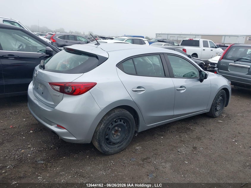 2017 Mazda 3 Sport VIN: 3MZBN1K77HM123665 Lot: 12644162