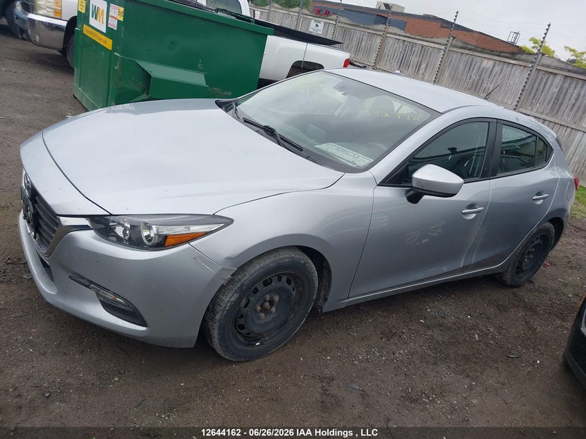 2017 Mazda 3 Sport VIN: 3MZBN1K77HM123665 Lot: 12644162
