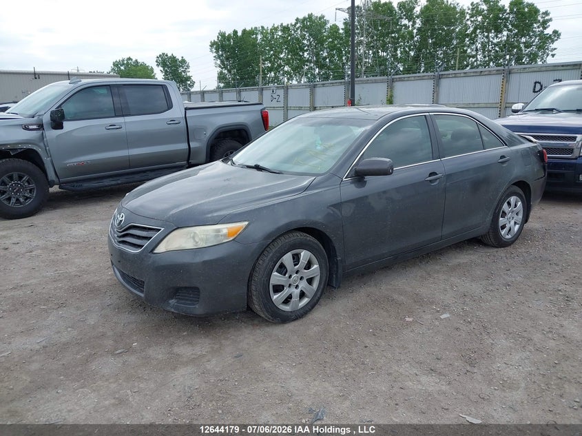 2010 Toyota Camry, Rear, IAAI, VIN 4T1BF3EK8AU008873 — photo 2