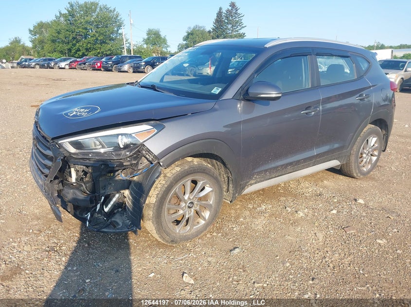 2018 Hyundai Tucson, Удар спереду, IAAI, VIN KM8J3CA45JU646588 — фото 2