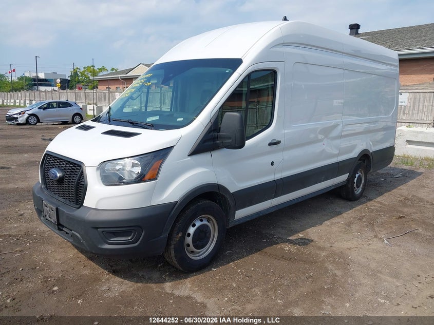 2023 Ford Transit, Левый бок, IAAI, VIN 1FTBR3X83PKB70346 — фото 2