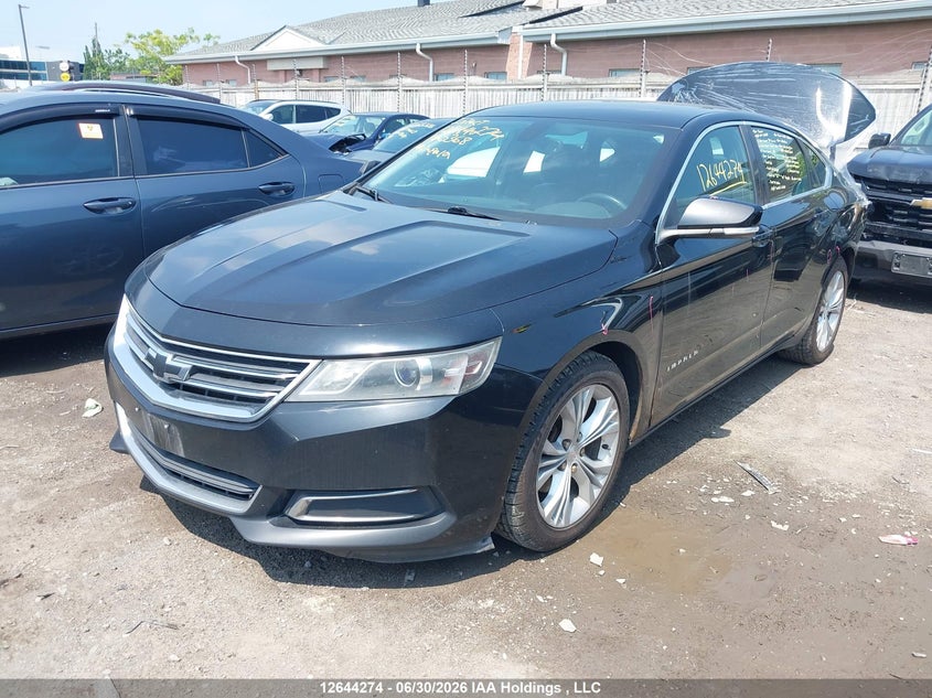 2014 Chevrolet Impala, Rear, IAAI, VIN 2G1125S36E9100368 — photo 2