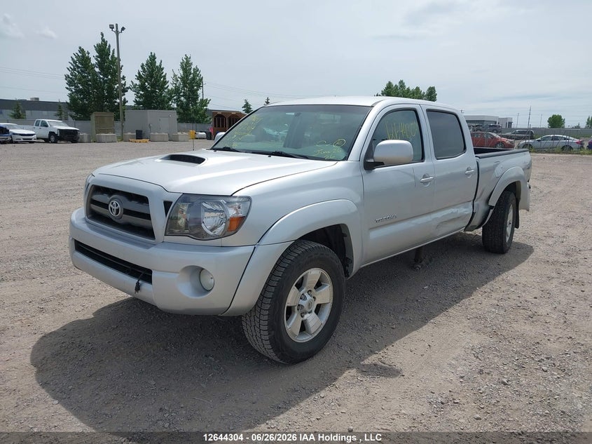 2010 Toyota Tacoma Double Cab Long Bed, Rear, IAAI, VIN 5TEMU4FN4AZ710374 — photo 2