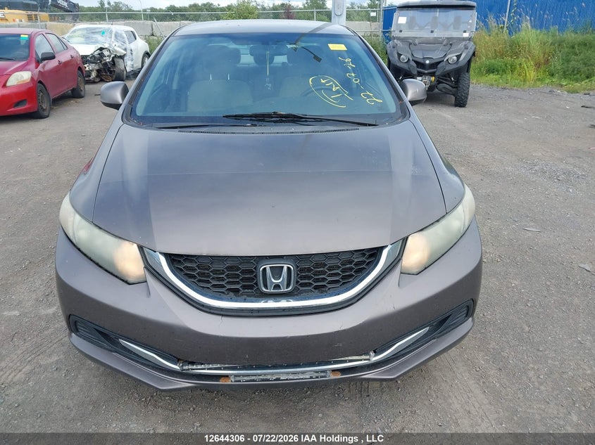2013 HONDA CIVIC SEDAN 1.8L I-4 VVT, 140HP