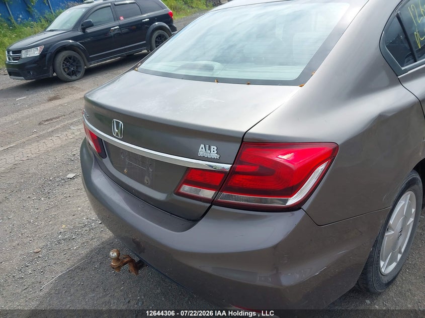 2013 HONDA CIVIC SEDAN 1.8L I-4 VVT, 140HP