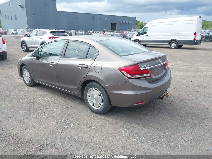 2013 HONDA CIVIC SEDAN 1.8L I-4 VVT, 140HP