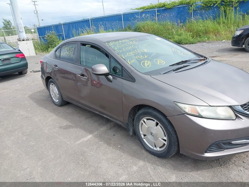 2013 HONDA CIVIC SEDAN 1.8L I-4 VVT, 140HP