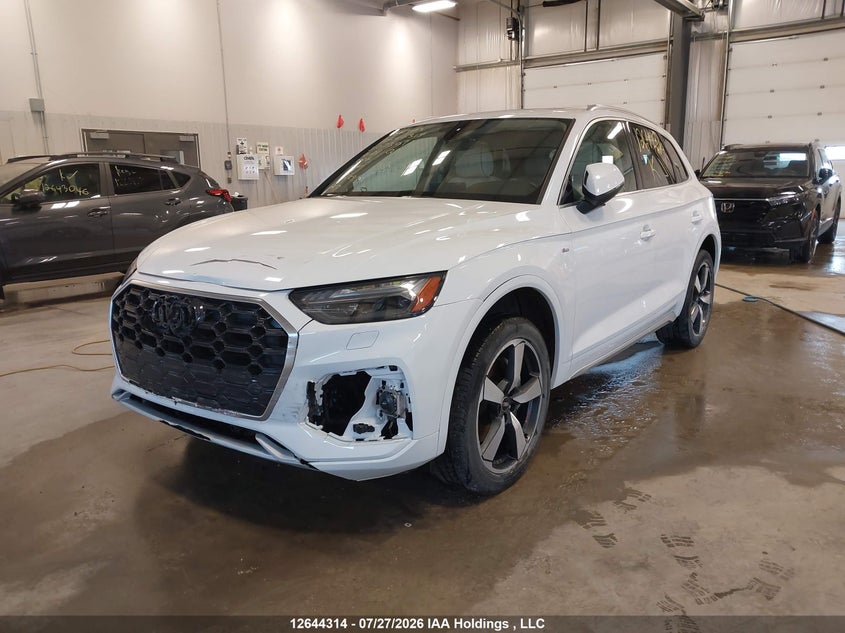 2024 Audi Q5, Front, IAAI, VIN WA1FAAFY4R2073071 — photo 2