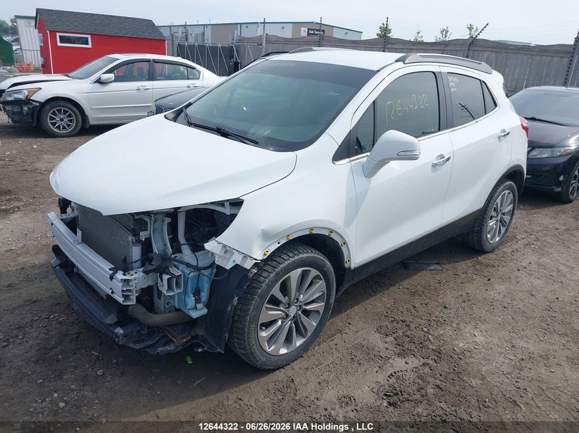 2019 Buick Encore, Удар спереди, IAAI, VIN KL4CJESB8KB870666 — фото 2