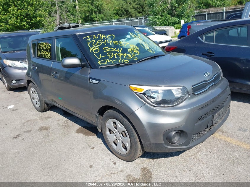 2018 Kia Soul VIN: KNDJN2A22J7549435 Lot: 12644337