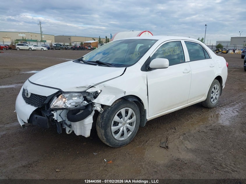 2009 Toyota Corolla, Удар спереди, IAAI, VIN 2T1BU40E39C179301 — фото 2
