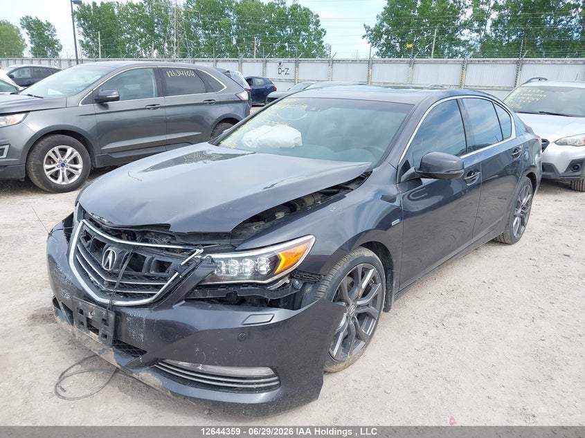 2017 Acura RLX, Удар спереду, IAAI, VIN JH4KC2F9XHC800024 — фото 2