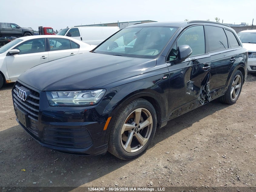 2018 Audi Q7, Left Side, IAAI, VIN WA1WAAF72JD053692 — photo 2