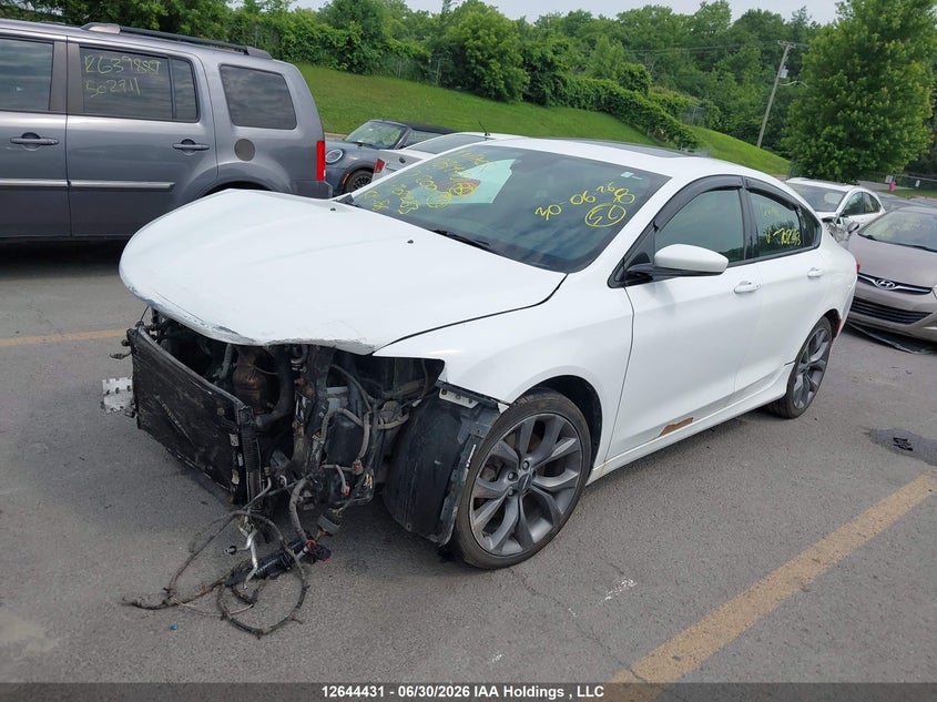 Vin: 1c3cccbg1fn707253, lot: 3045629, chrysler 200 20152