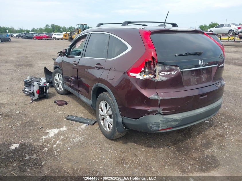 Vin: 2hkrm4h77eh104287, lot: 3045634, honda cr-v ex-l 20143